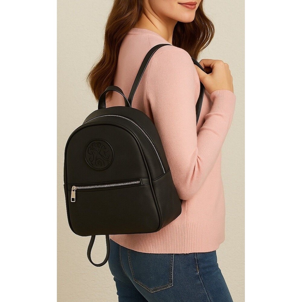 CXL Christian Lacroix Marley Black Denim Backpack NWT MSRP $98